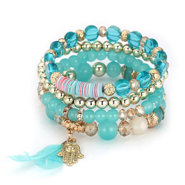 Pulsera para la suerte y Protección (Turquoise)