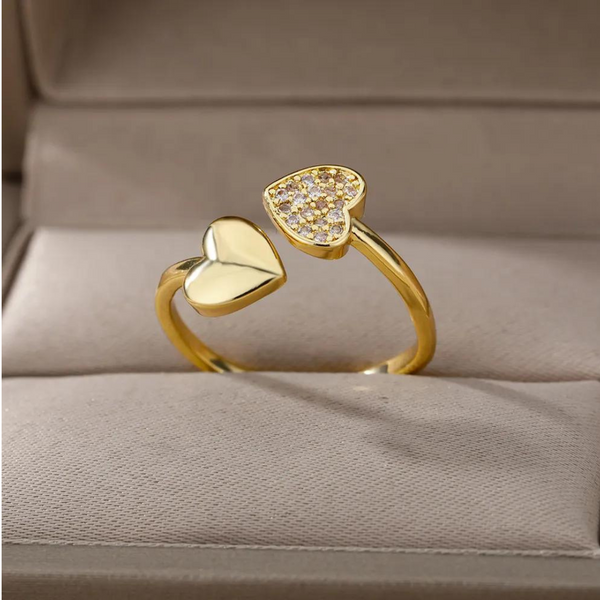 Anillo Corazones