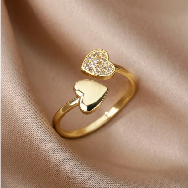 Anillo Corazones