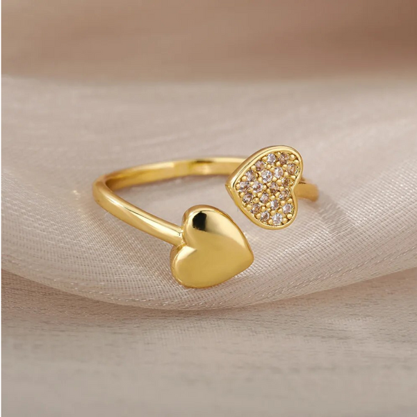 Anillo Corazones