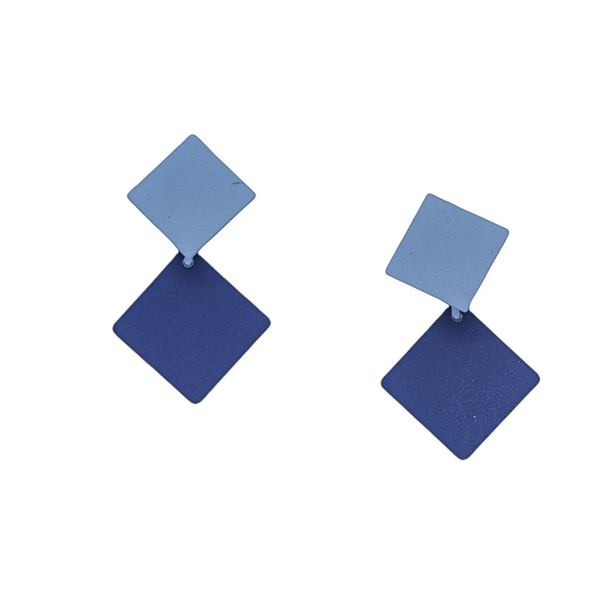 Pendientes Cuadrados Colgantes