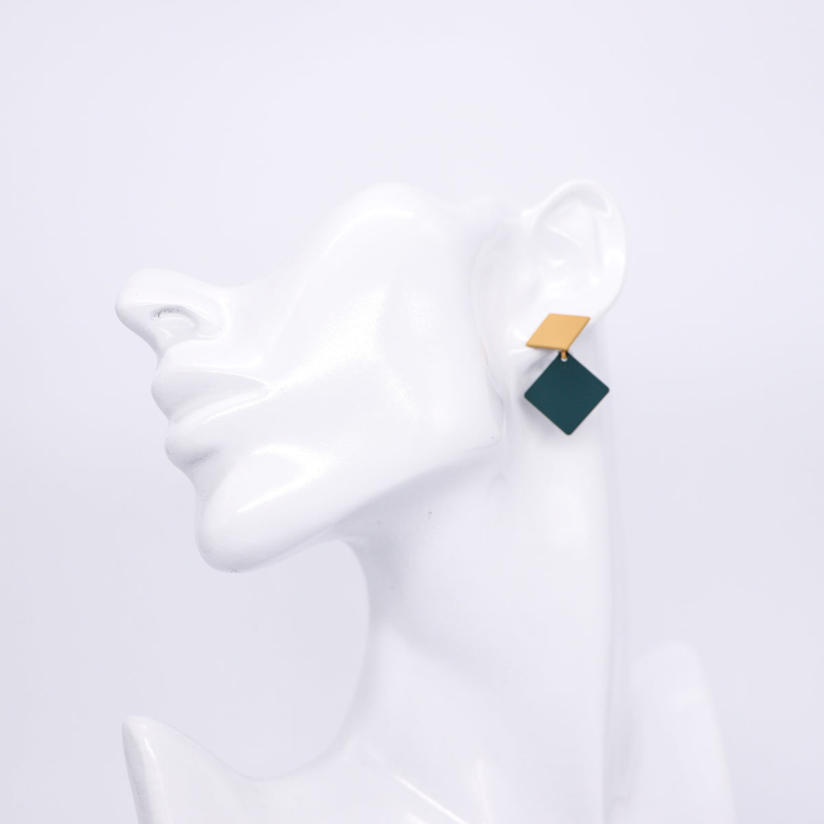 Pendientes Cuadrados Colgantes
