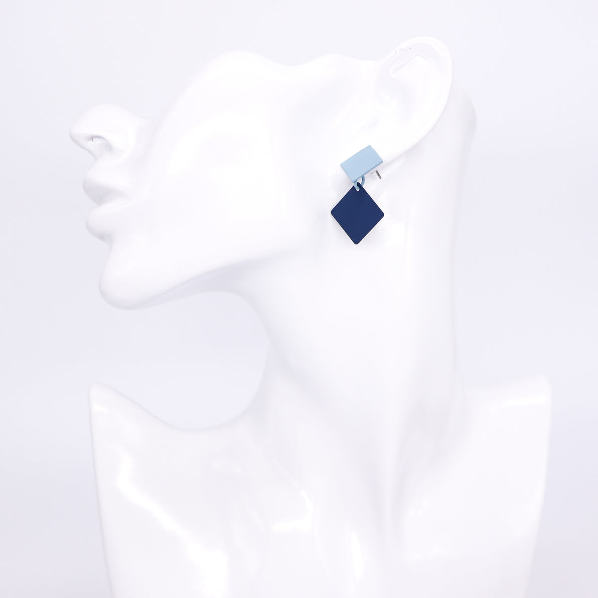 Pendientes Cuadrados Colgantes