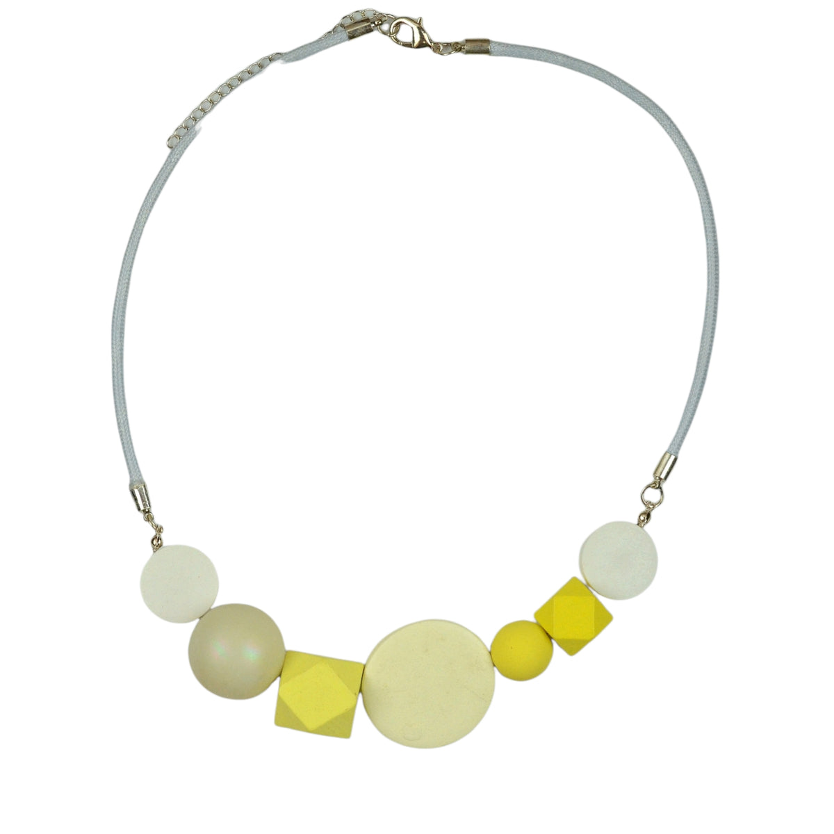 Collar con Formas Geométricas Circulares